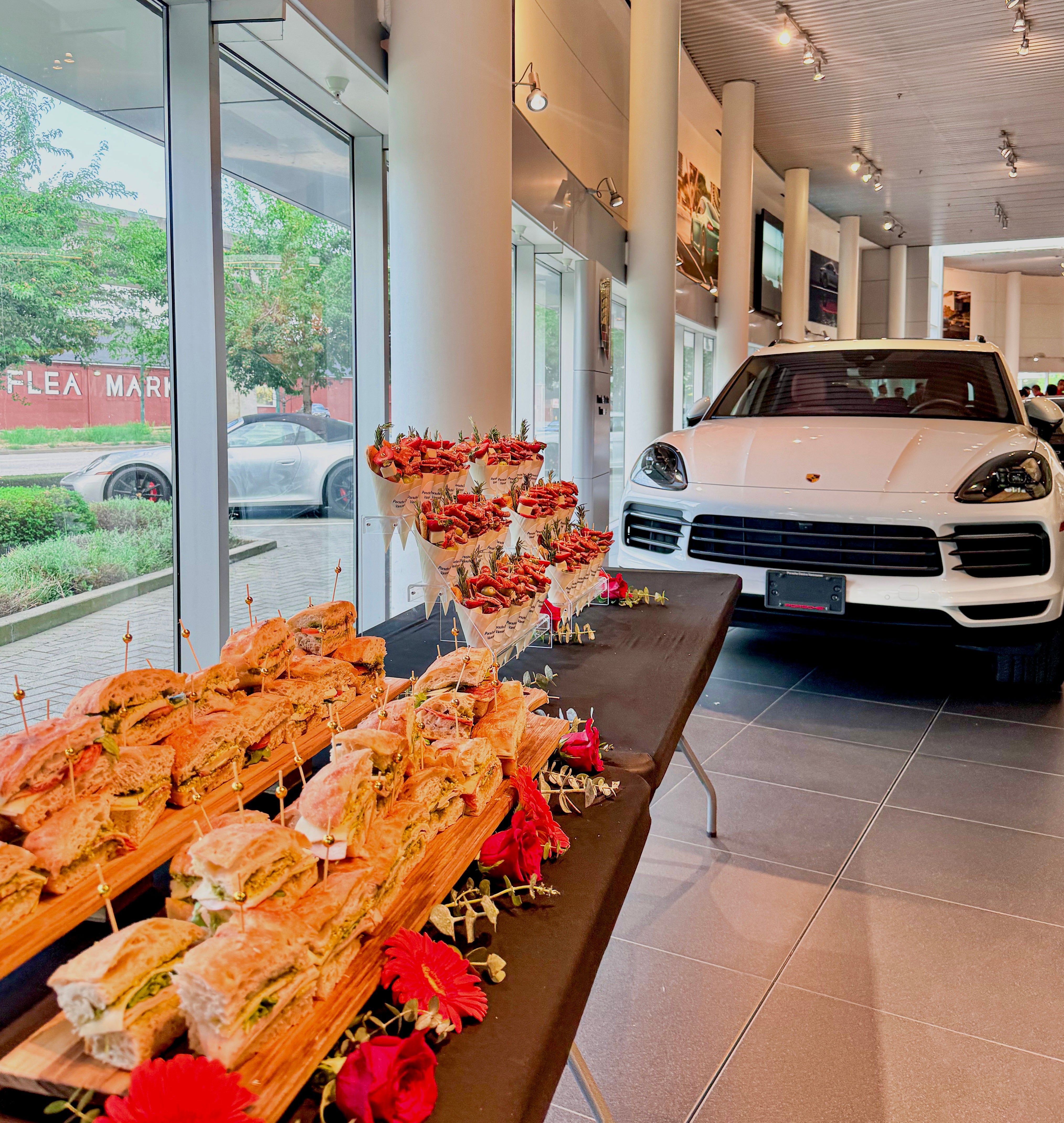 Luxe Bites Elevates VIP Experience at Porsche Dealership Event